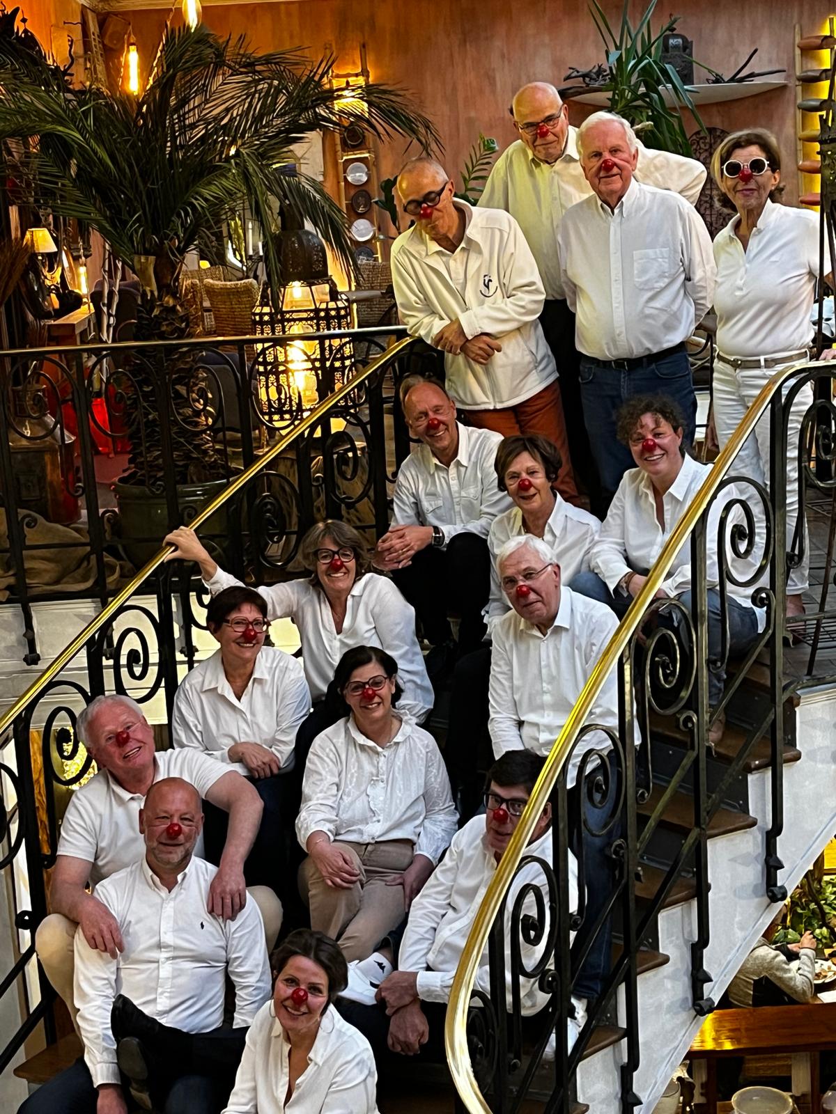 Membre Rotary en clown